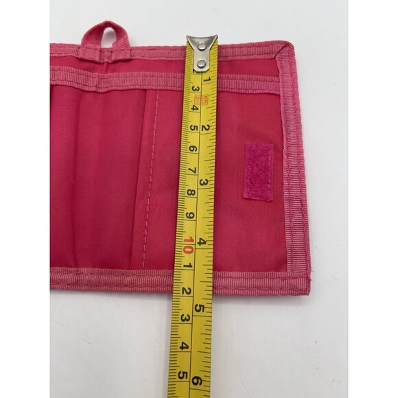 Sanrio Hello Kitty 2005 Pink Red Heart Daisy Flower Print Bifold Wallet Y2K VTG - Picture 10 of 12